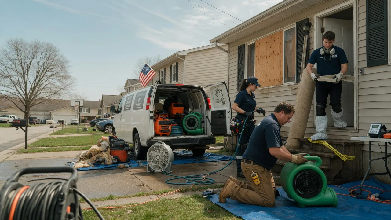 Water Damage Restoration in Rhodell, WV near me